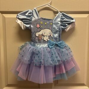 Source Unknown Pastel Character Tulle Dress in Light Blue and Lavender